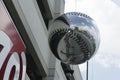 Mirror Baseball at Washington Nationals Park at the Washington N Royalty Free Stock Photo