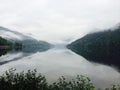 Norway Mirror Beautiful Nature Fog Summer Calmness Norway