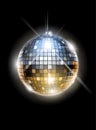 Mirror disco ball Royalty Free Stock Photo
