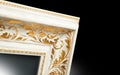 Mirror frame in the ancient style. Part of ornate