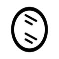 mirror icon vector Royalty Free Stock Photo