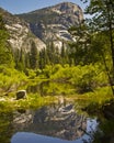 Yosemite Mirror Lake Royalty Free Stock Photo