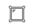 Mirror line icon