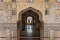 Mirror mosaics at Sheesh Mahal, mirror palace, Amer Fort, Jaipur, Rajasthan Royalty Free Stock Photo