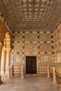 Mirror mosaics at Sheesh Mahal, mirror palace, Amer Fort, Jaipur, Rajasthan Royalty Free Stock Photo