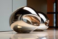 Mirror-Polished Surface on Sculpture - Reflective Artistry