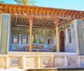 Mirror terrace of Zinat Ol-Molk mansion, Shiraz, Iran Royalty Free Stock Photo