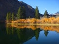 Reflections of Sierra Nevada Lake Royalty Free Stock Photo