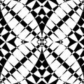 Mirrored symmetrical pattern. Geometric monochrome background. T