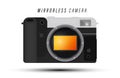 Mirrorless Digital Camera - Vector