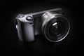 Mirrorless DSLR Camera Royalty Free Stock Photo