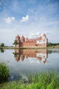 The Mirsky Castle Complex is a UNESCO World Heritage site in Belarus Royalty Free Stock Photo