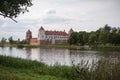 The Mirsky Castle Complex is a UNESCO World Heritage site in Belarus Royalty Free Stock Photo