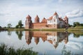 The Mirsky Castle Complex is a UNESCO World Heritage site in Belarus Royalty Free Stock Photo
