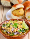 Misal Pav and Vada Pav-Marathi breakfast