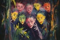 Mischievous goblins lurking in shadowy corners - Generative AI