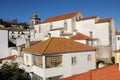 Misericordia Church and whitewashed houses. Obidos. Portugal