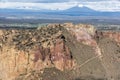 Misery Ridge - Smith Rock State Park - Terrebonne, Oregon Royalty Free Stock Photo