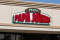 Mishawaka - Circa August 2018: Papa John`s Take-Out Pizza Restaurant. Controversial founder John Schnatter has been forced out II