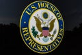 Mishawaka - Circa August 2018: Seal of the United States House of Representatives I Royalty Free Stock Photo