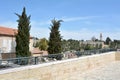 Mishkenot Shaananim in Jerusalem, Israel Royalty Free Stock Photo