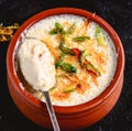 Mishti Doi or mishti dahi Royalty Free Stock Photo