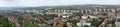 Miskolc, Hungary, June 21, 2018: Panoramic view of the city of Miskolc Royalty Free Stock Photo