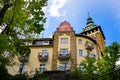 Miskolc, Hungary, May 20, 2019: Castle Hotel Palota in Lillafured, Miskolc. Royalty Free Stock Photo