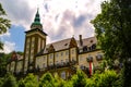 Miskolc, Hungary, May 20, 2019: Castle Hotel Palota in Lillafured, Miskolc. Royalty Free Stock Photo