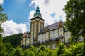 Miskolc, Hungary, May 20, 2019: Castle Hotel Palota in Lillafured, Miskolc. Royalty Free Stock Photo