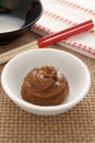 Miso paste Royalty Free Stock Photo