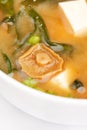 Miso soup Royalty Free Stock Photo