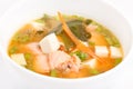 Miso soup Royalty Free Stock Photo