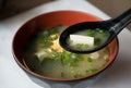 Miso soup Royalty Free Stock Photo