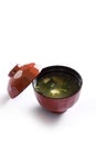 Miso soup , Japanese Food Royalty Free Stock Photo
