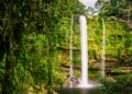 Misol-Ha waterfall in Chiapas, Mexico. Royalty Free Stock Photo