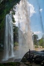Misol Ha Waterfall in Chiapas Royalty Free Stock Photo