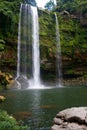 Misol-Ha waterfall near Palenque, Chiapas, Mexico Royalty Free Stock Photo