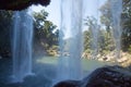Misol-Ha waterfalls, Chiapas, Mexico Royalty Free Stock Photo