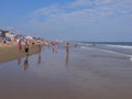 Misquamicut State Beach in Westerly, Rhode Island Royalty Free Stock Photo