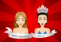 Miss universe 2015 contest. Wrong winner