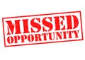 MISSED OPPORTUNITY Royalty Free Stock Photo