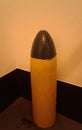 Missile in Copacabana Fort Museum Rio de Janeiro Brazil.