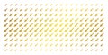 Missile Launch Gold Halftone Grid