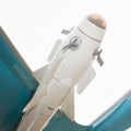 Missiles on the aircraft Royalty Free Stock Photo
