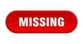 missing button Royalty Free Stock Photo