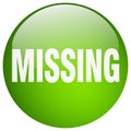 missing button Royalty Free Stock Photo