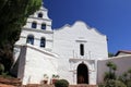 Mission Basilica San Diego de Alcala, the first Franciscan mission in The Californias, founded in 1769, San Diego, CA, USA