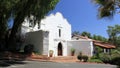 Mission Basilica San Diego de Alcala, the first Franciscan mission in The Californias, founded in 1769, San Diego, CA, USA