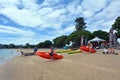 Mission bay beach in Auckland New Zealand